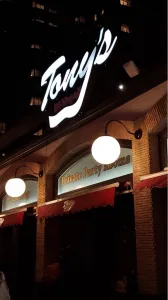 Tony's Di Napoli restaurant. Photo by Sora Vernikoff