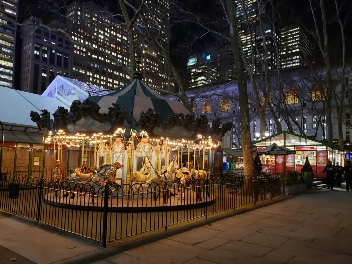 The Carousel at Bryant Park. Photo by Sora Vernikoff