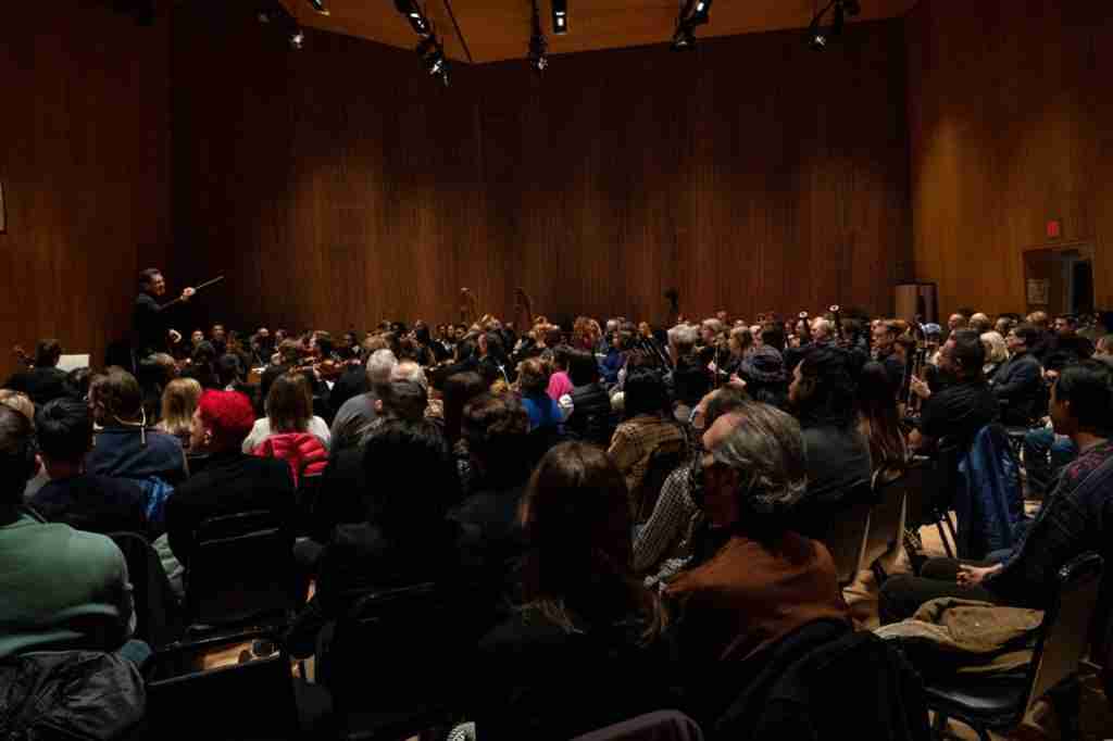 The Park Avenue Chamber Symphony at the DiMenna Center for Classical Music. Photo by Matt Dine