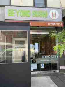 Beyond Sushi entrance. Photo by Edward Kliszus