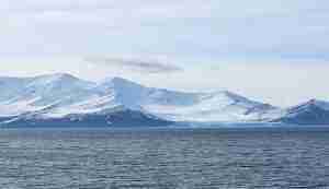 A shipboard view of Antarctica. Photo by Sora Vernikoff