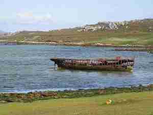 Samson Shipwreck Falkland Islands. Public Domain.