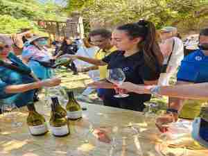 Wine tasting in Montevideo. Photo by Sora Vernikoff