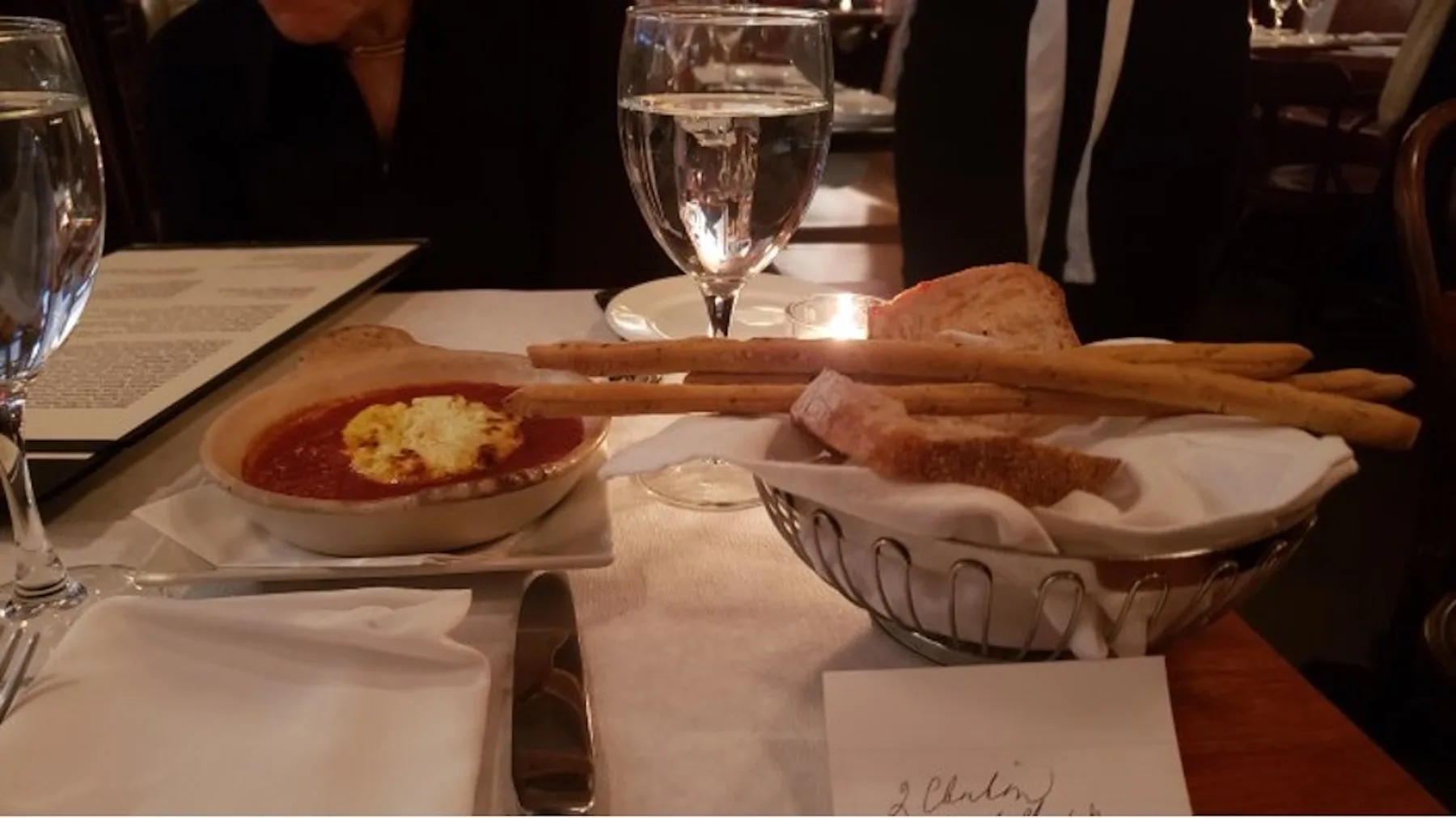 Fabulous Breadsticks at Antonucci Cafe. Photo: Sora Vernikoff
