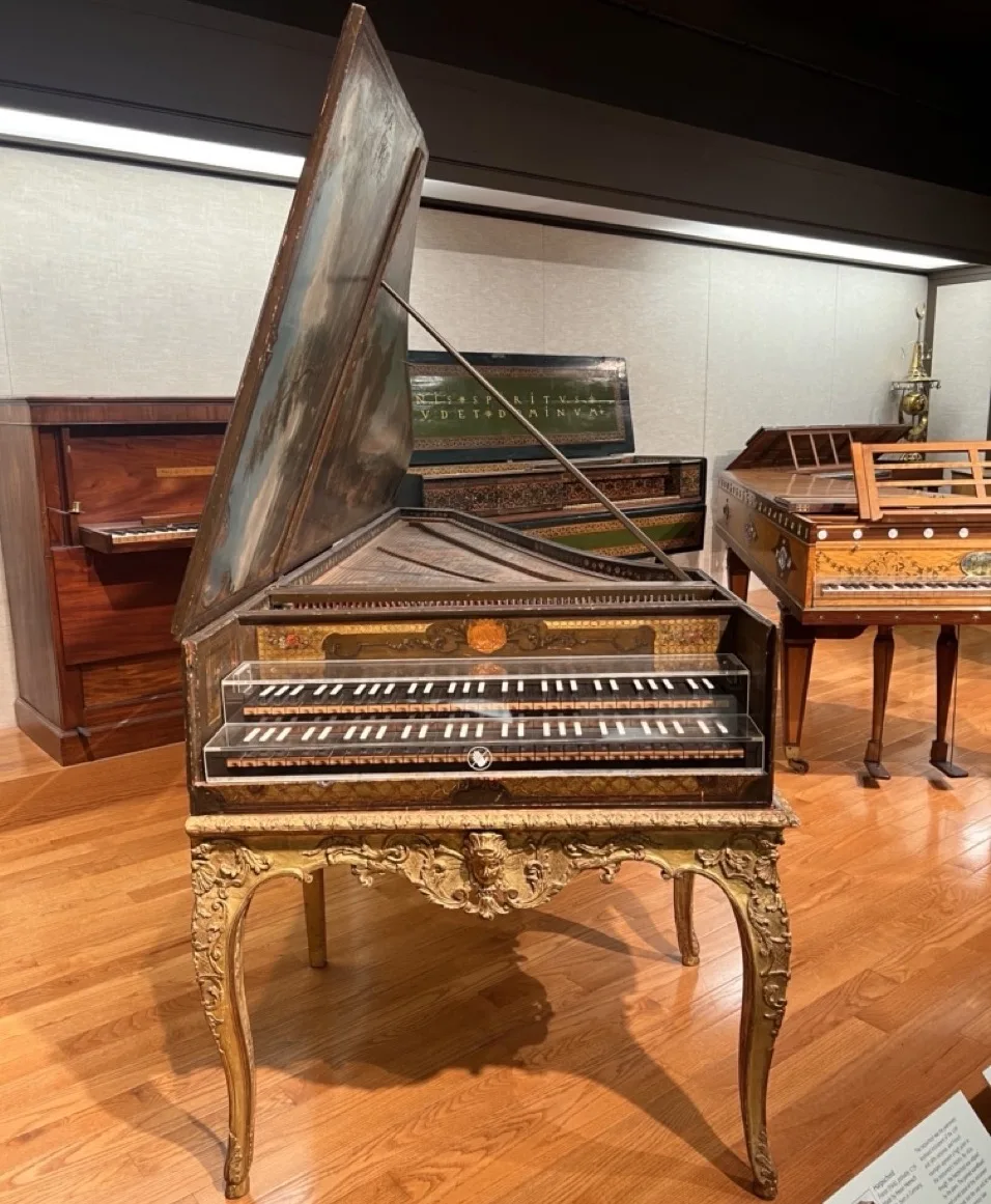 Musical Instrument Collection at the Boston Museum of Fine Arts. Photo credit: Elizabeth Ann Foster