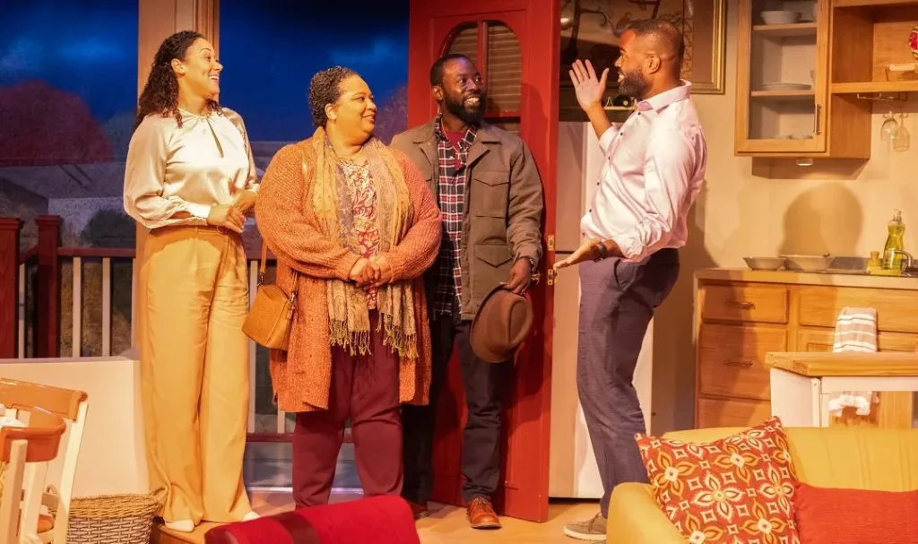 Cynthia Kaye McWilliams, MaConnia Chesser, Charlie Hudson III, and DeLon Grant. Photo by Andrea Phox