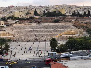 The Roman Theater in Amman, Jordan. Photo by Sora Vernikoff