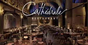 Cathédrale Restaurant. (Photo from moxyeastvillage.com:cathedrale)