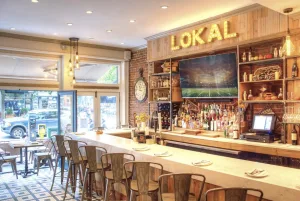 Lokal Mediterranean Kitchen, New York City. (photo from lokal83.com)