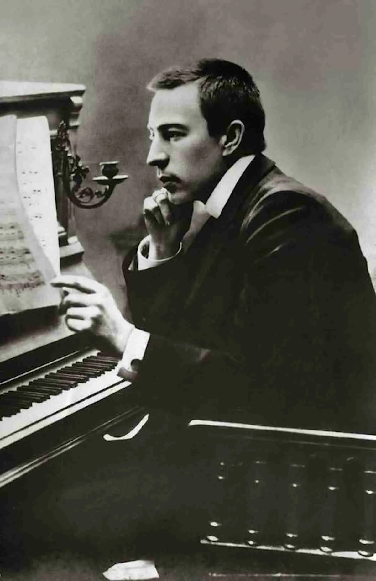 Sergei Rachmaninoff, 1900. Public Domain