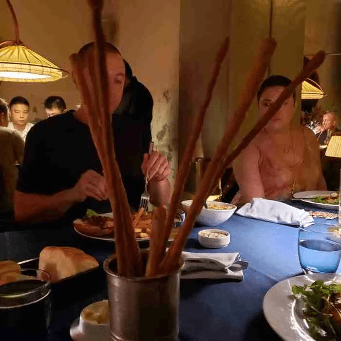 Breadsticks at Cathédrale. Photo by Sora Vernikoff