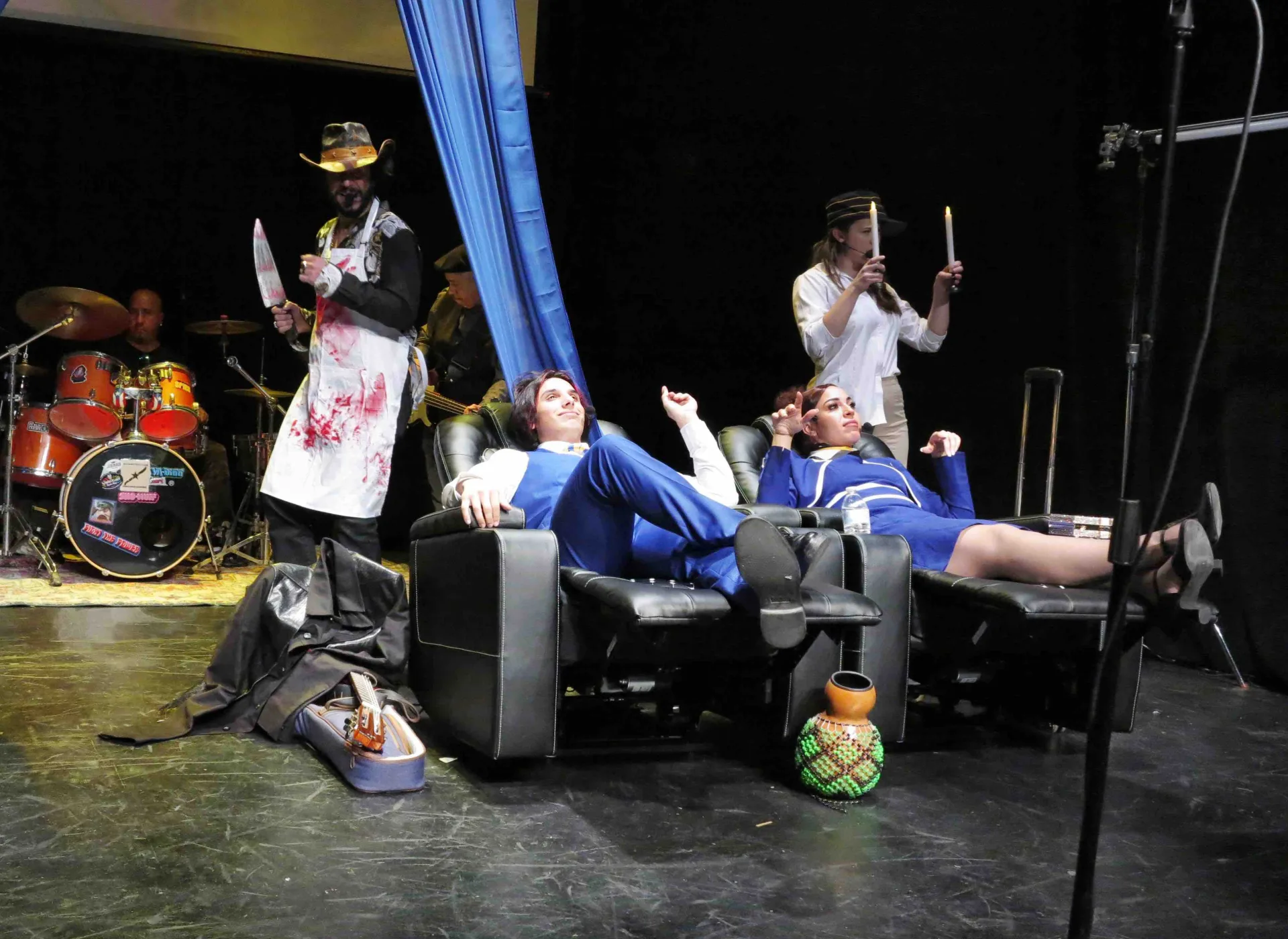 L-R: Edwin Vazquez, Gabriel Winkler, Ava Jones, Abby Gumpper. Photo by Jonathan Slaff