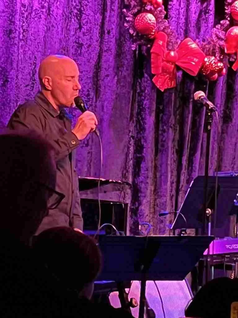 JD Walter with Orrin Evans and the Captain Black Big Band at Birdland. Photo by Edward Kliszus