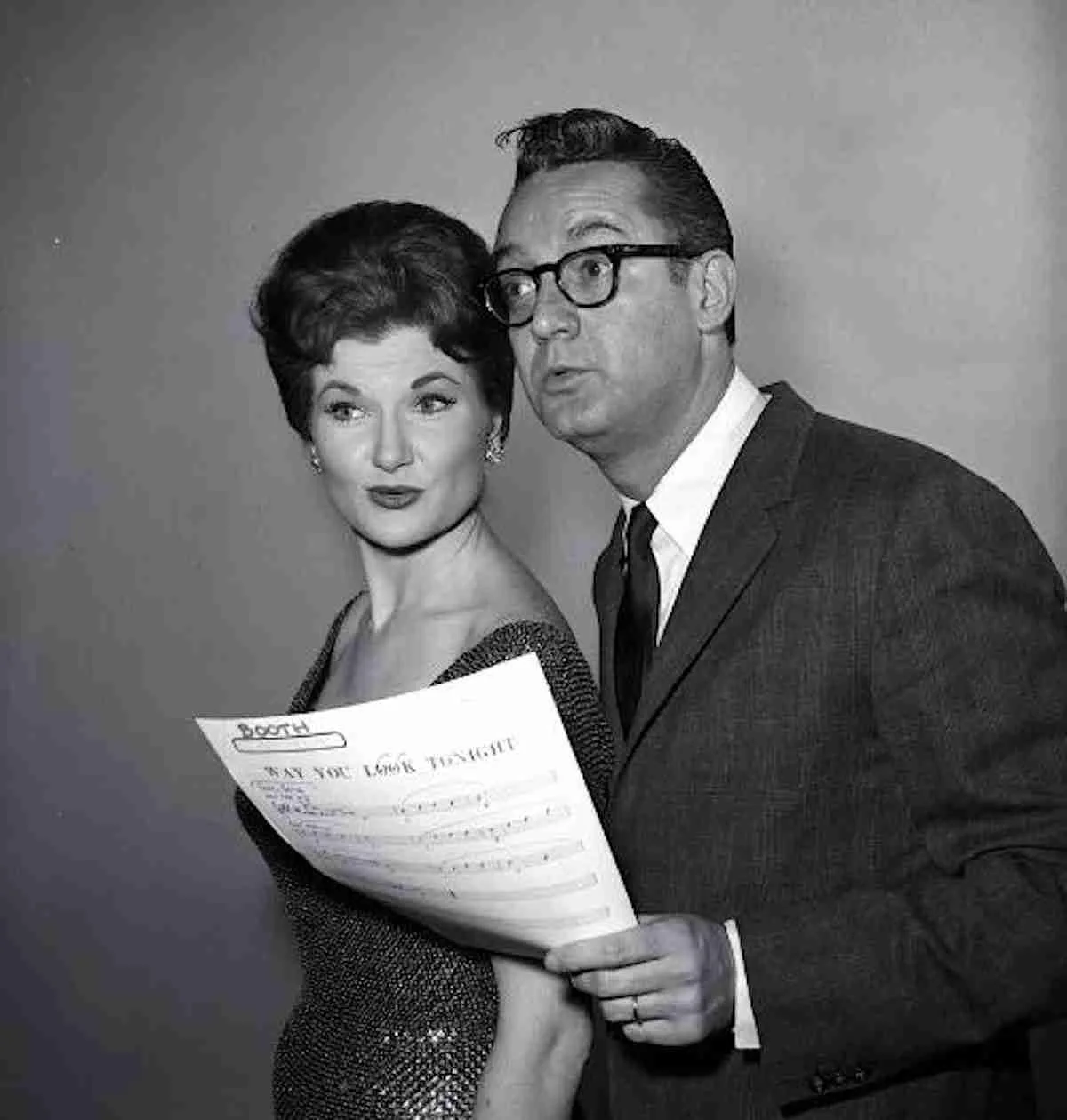 Marilyn Maye and Steve Allen, 1961. Disney Entertainment photo archives, Public domain, via Wikimedia Commons