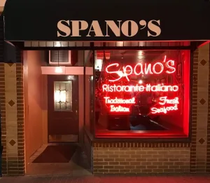 Entrance to Spano's in Point Pleasant Beach NJ. Photo by Valerie Blanchard