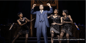 A scene from Encores! production of Jelly's Last Jam at New York City Center. Photo by Joan Marcus