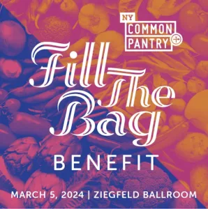 Fill the Bag Benefit for NY Common Pantry in the Ziegfeld Ballroom
