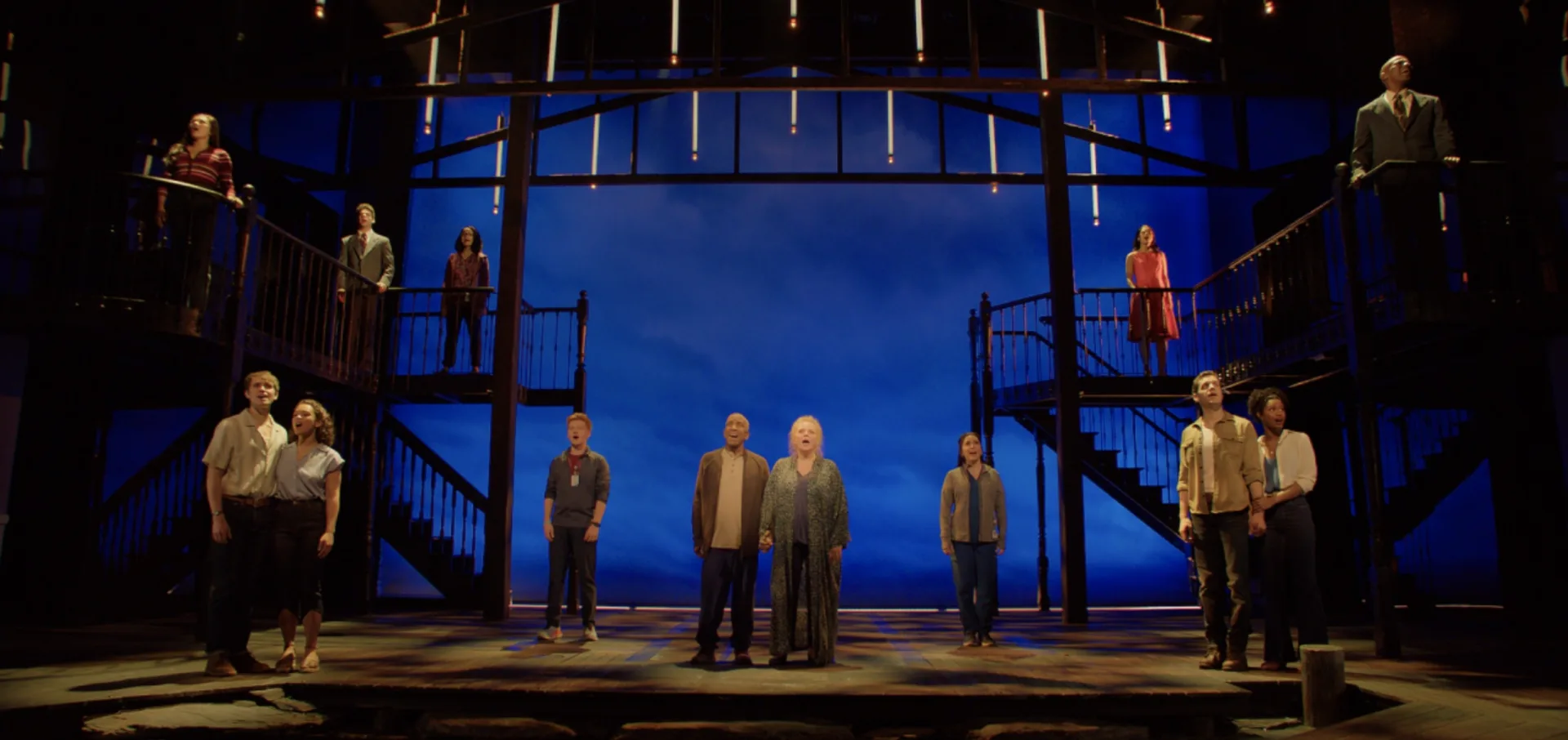 A scene from the Broadway musical The Notebook. Photo by Julieta Cervantes