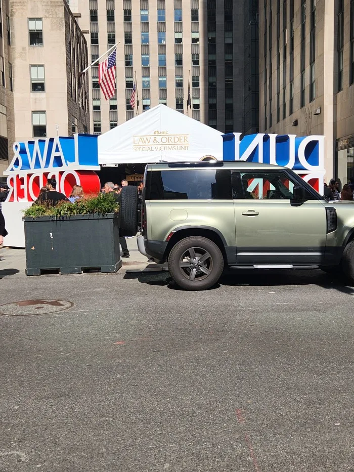 Approaching the celebration of Law and Order Special Victims Unit 25th Season at Rockefeller Plaza, New York, NY. Photo by Sora Vernikoff