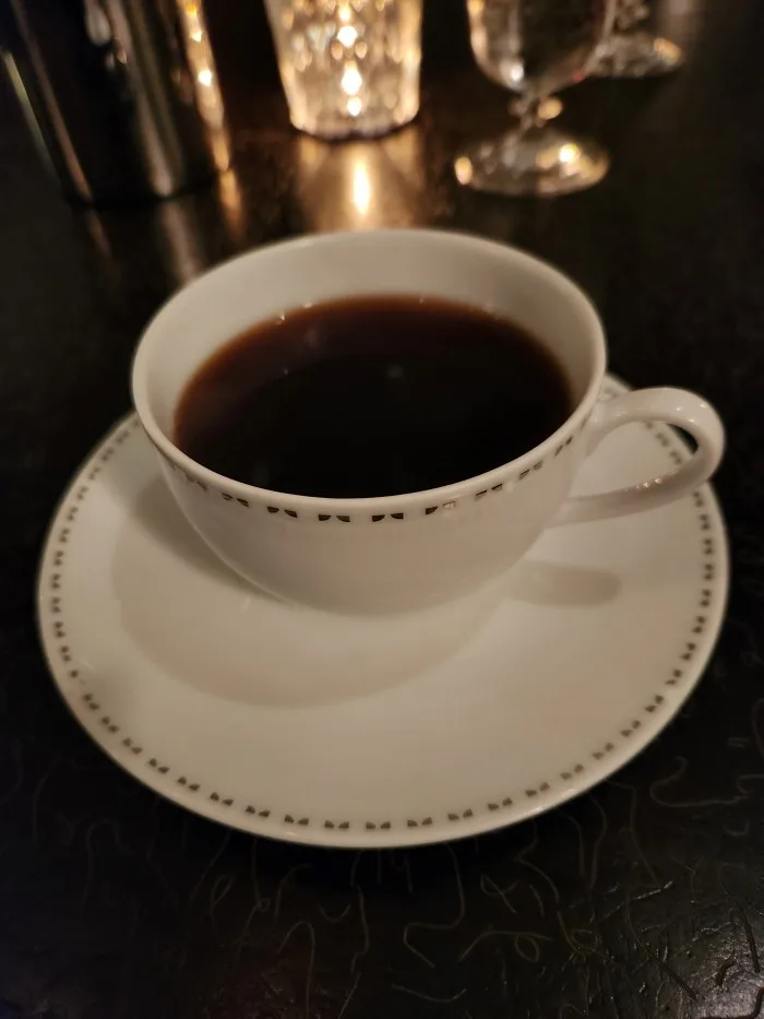 Fresh, hot coffee at Dowling’s at the Carlyle. Photo by Sora Vernikoff