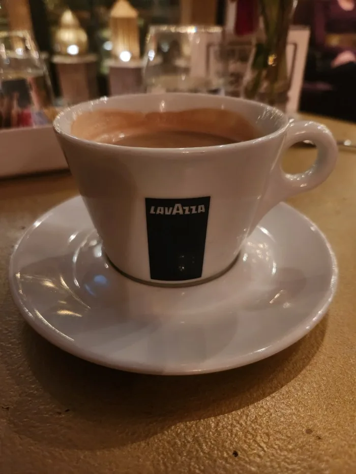 Delicious hot coffee at Casa La Femme, an Egyptian restaurant in New York's West Village. Photo by Sora Vernikoff