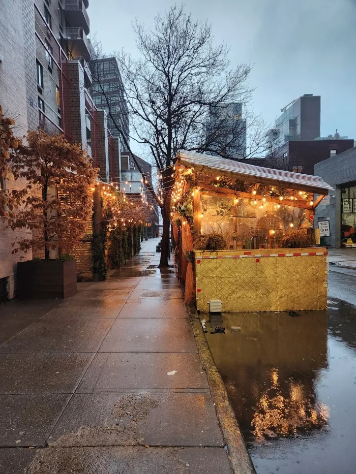 Approaching Casa La Femme, an Egyptian restaurant in New York's West Village. Photo by Sora Vernikoff