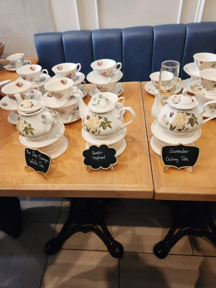 Tea options at the Prince Tea House. Photo by Sora Vernikoff