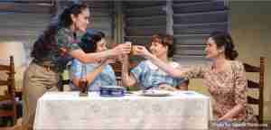 A scene from Borinqueñas at the Ensemble Studio Theatre. Photo by Valerie Terranova