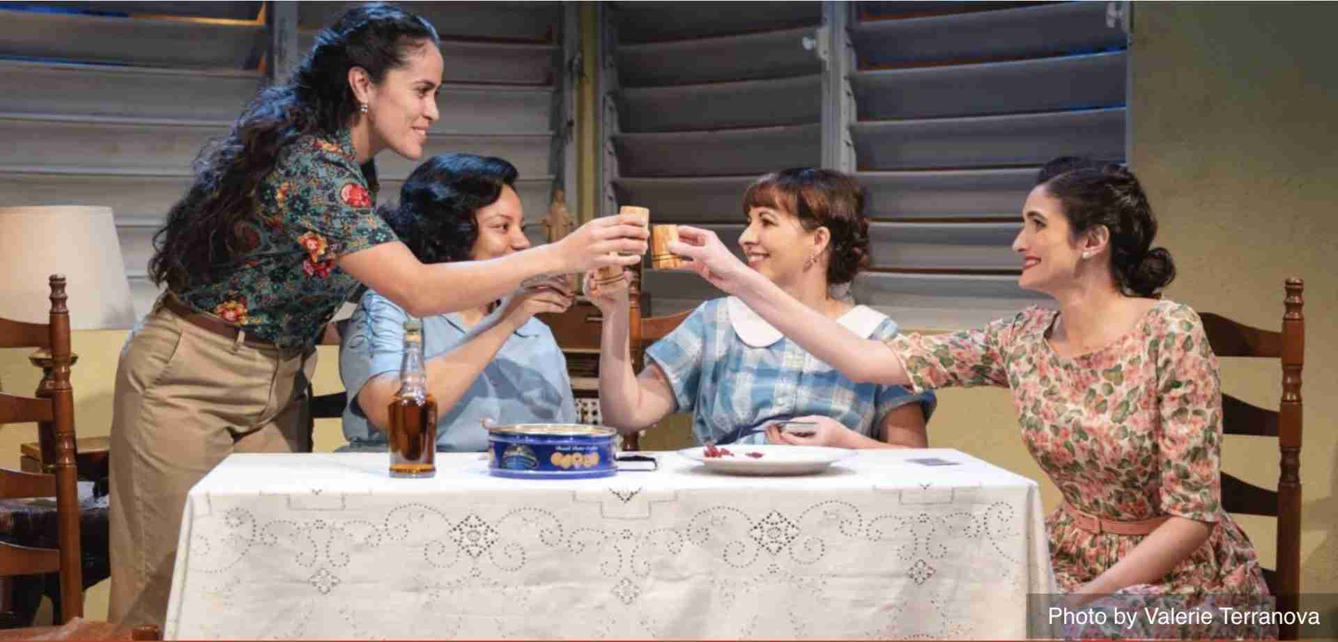 A scene from Borinqueñas at the Ensemble Studio Theatre. Photo by Valerie Terranova