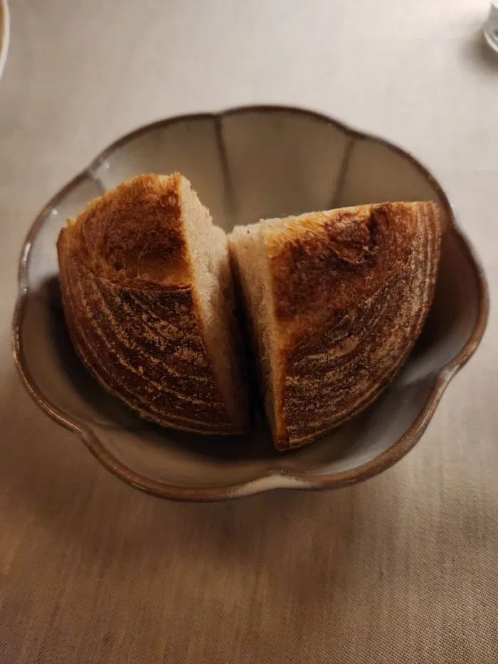 Delicious fresh bread at the CORE club. Photo by Sora Vernikoff
