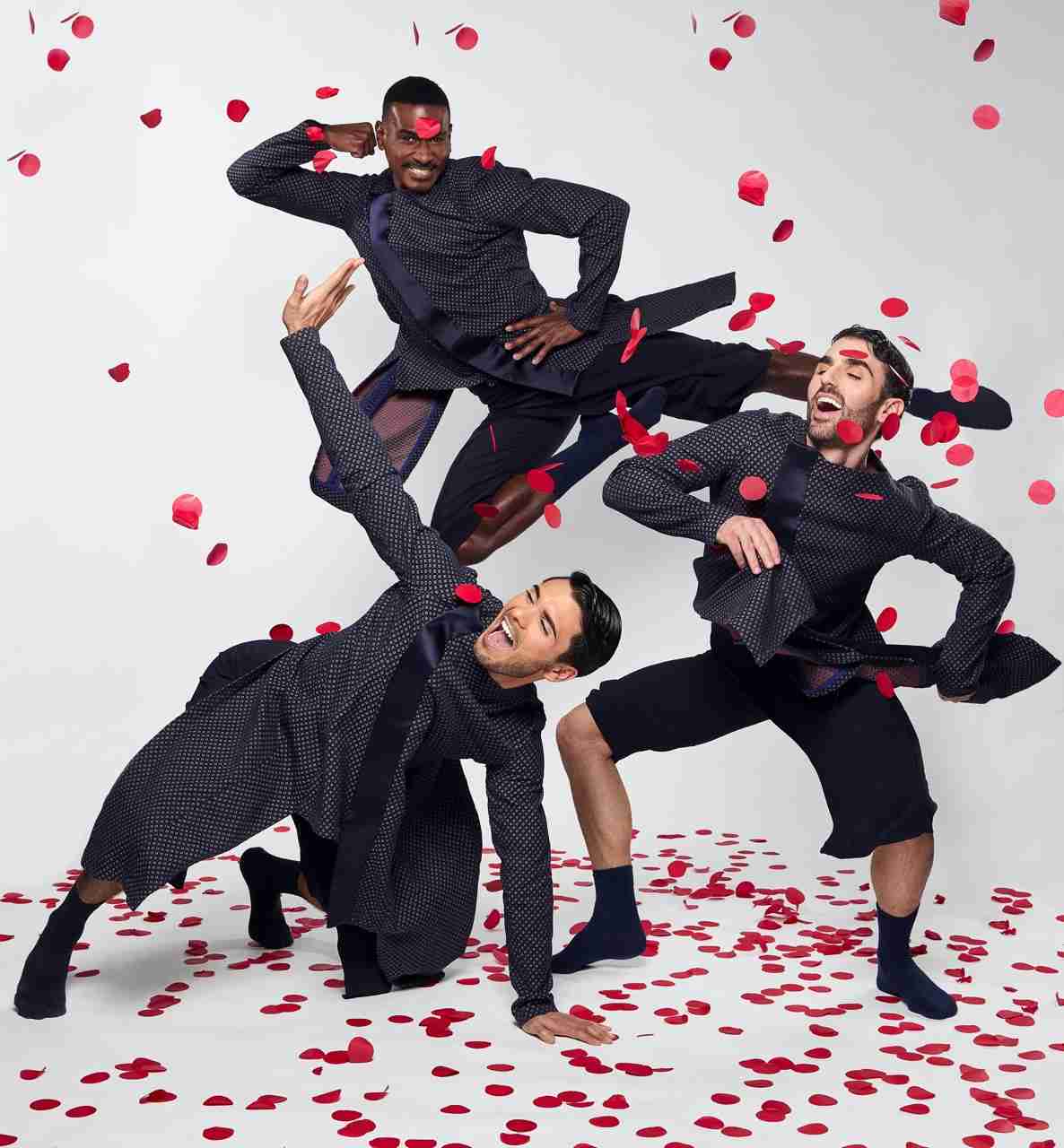 Omar Rivéra, Leonardo Brito & Antonio Cangiano in a scene from 18+1. Photo by Benjamin Rivera Photography