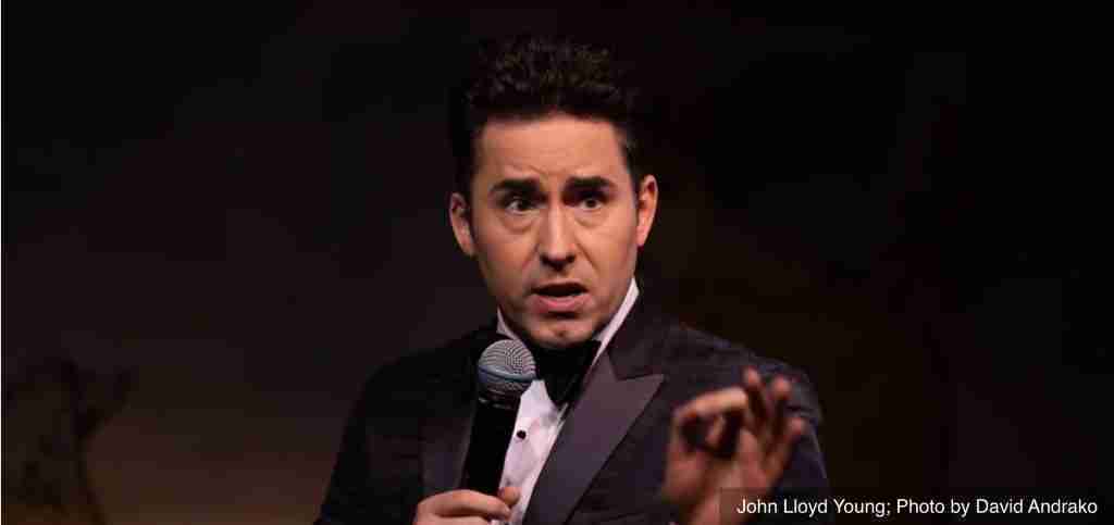 John Lloyd Young at Café Carlyle. Photo by David Andrako