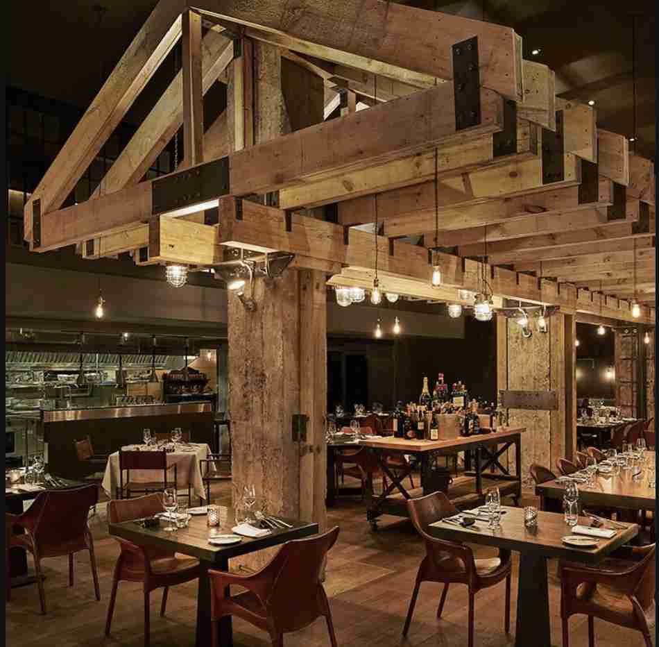 Seating at Blackbarn Restaurant. Courtesy blackbrnresturant.com