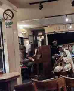With pianist With Manuel Anoyvega Mora at Le Bab Ilo in Paris