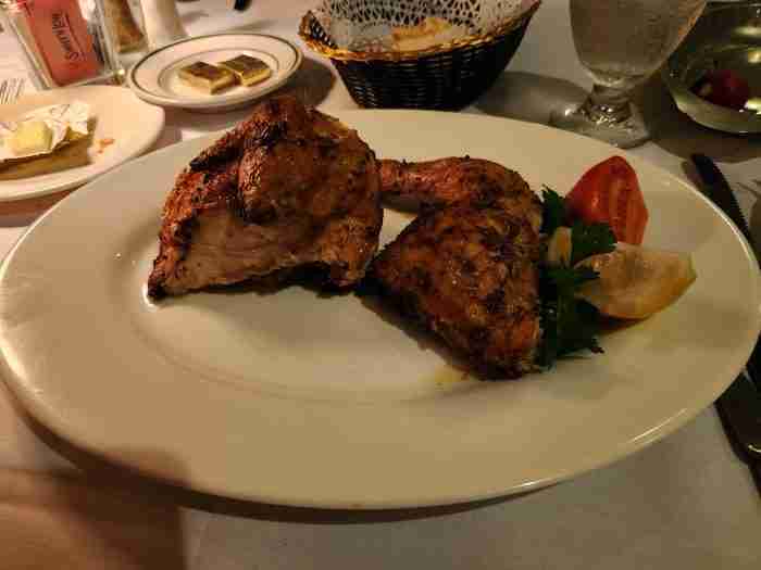 Chicken Toscano at Gene’s Italian Restaurant in Manhattan's Greenwich Village. Photo by Sora Vernikoff