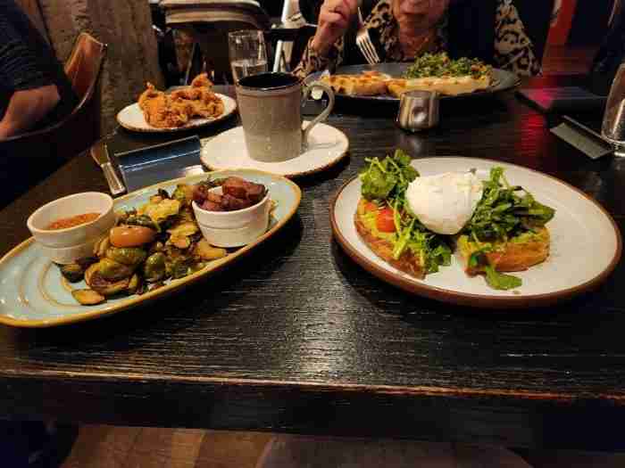 A delicious meal at Blackbarn Restaurant. Photo by Sora Vernikoff