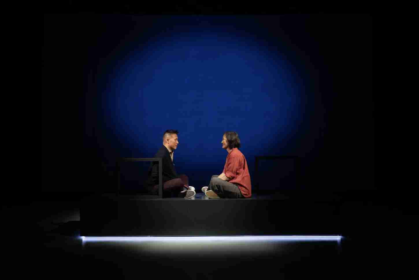 A Scene from What Became of Us. Photo by Ahron Foster