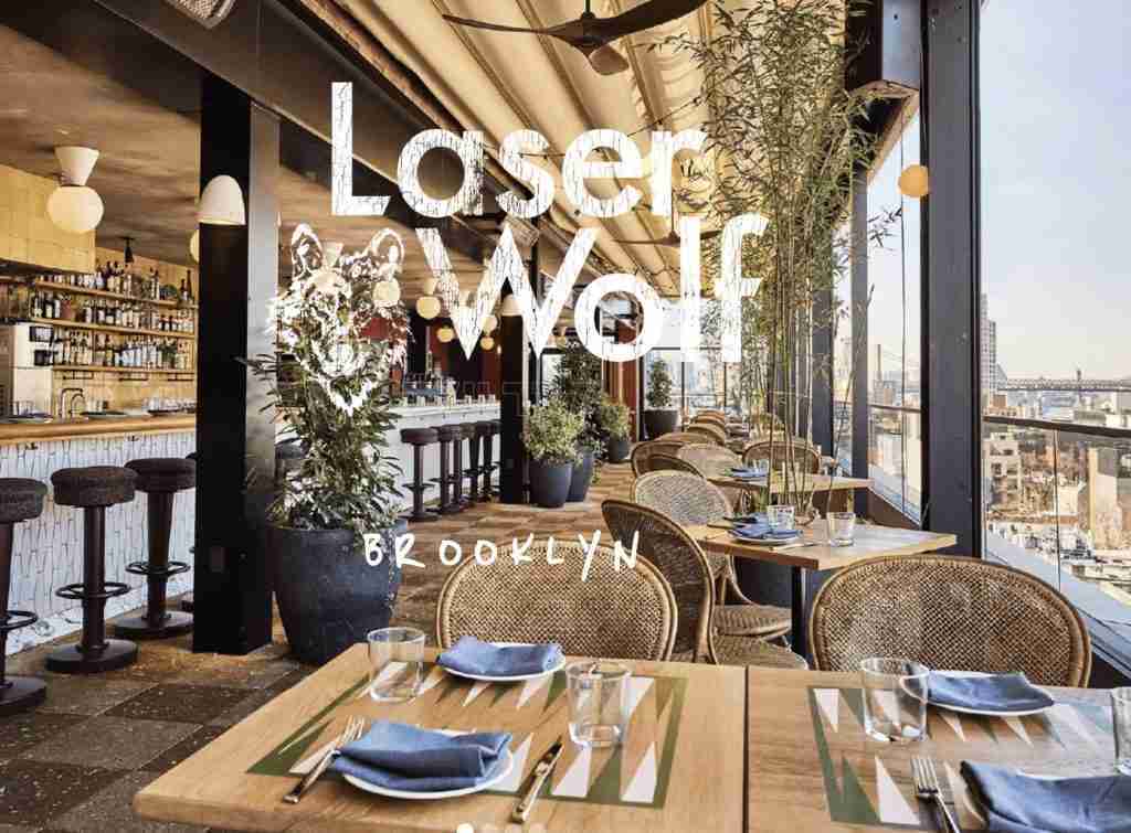 Laser Wolf restaurant, Brooklyn, NYC. Courtesy laserwolfbrooklyn.com