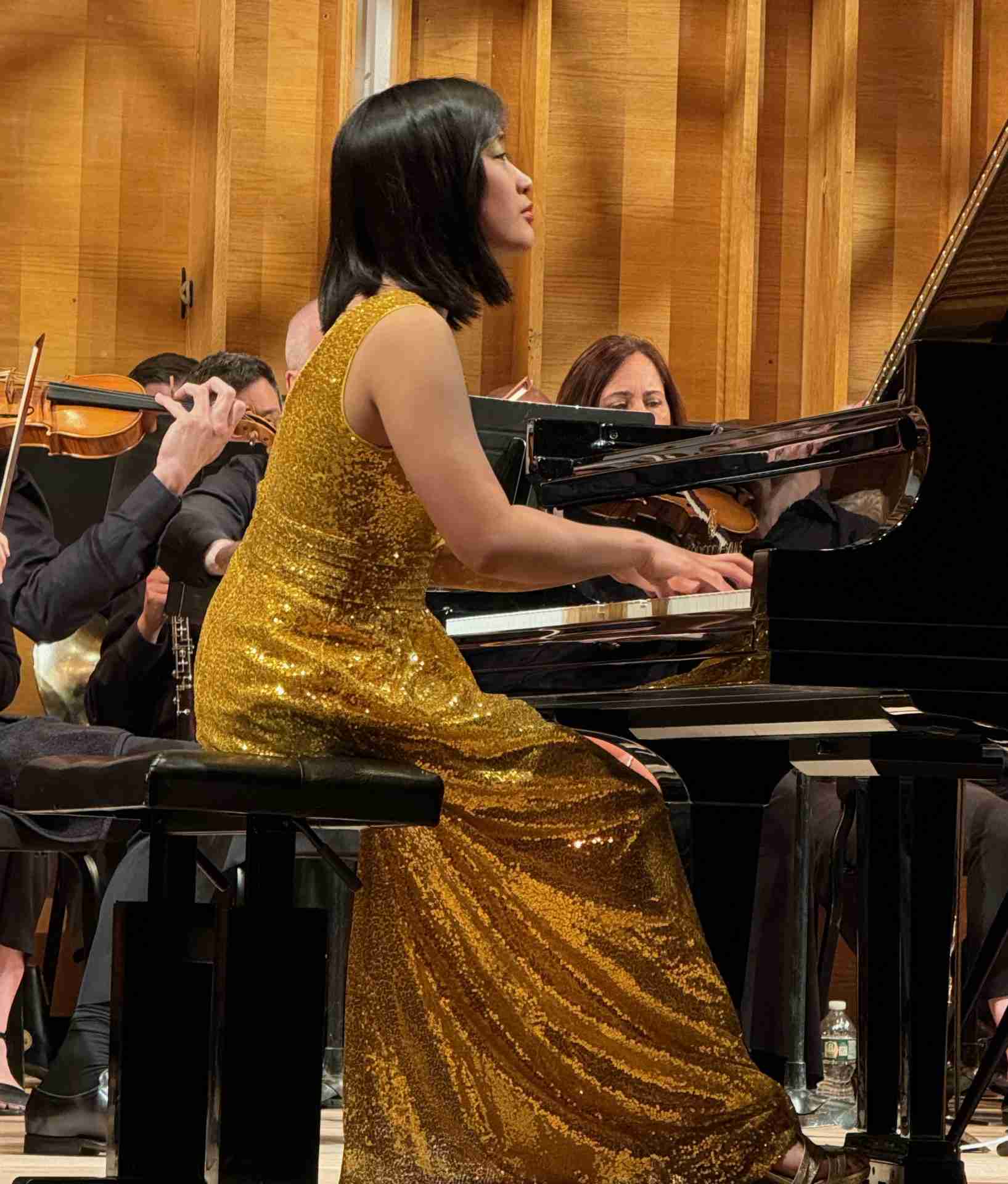Philina Zhang, Piano, at the Special Music School High School Concerto Competition Winners' Concert. Photo by Edward Kliszus