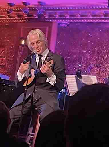 Tony Danza on stage at 54Below. Photo by Ilaria Cutolo