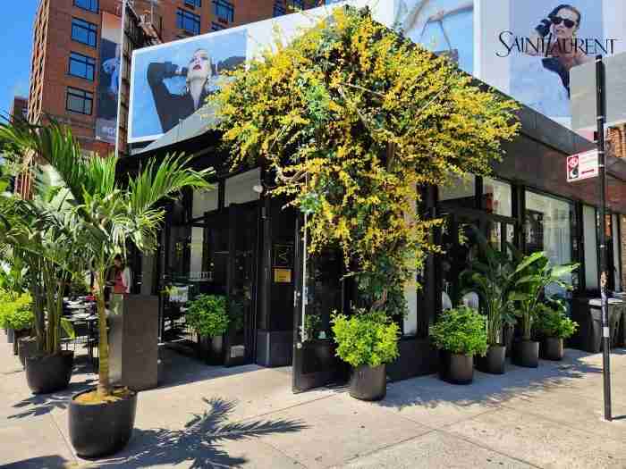 Entrance to A Pasta Bar, SOHO, Manhattan. Photo by Sora Vernikoff