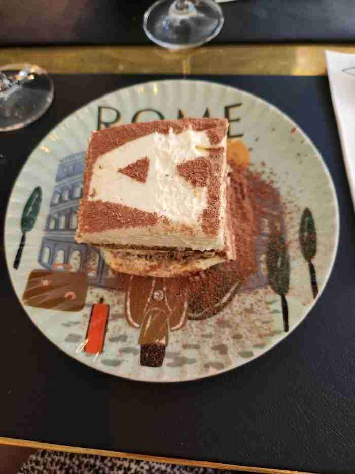 Tiramisu at A Pasta Bar, SOHO, Manhattan. Photo by Sora Vernikoff