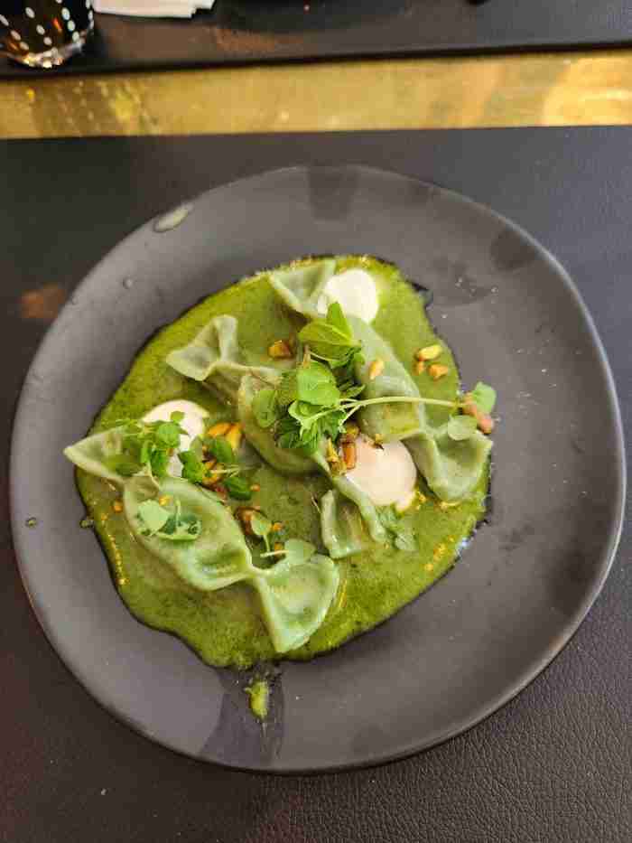 Caramelle at A Pasta Bar, SOHO, Manhattan. Photo by Sora Vernikoff