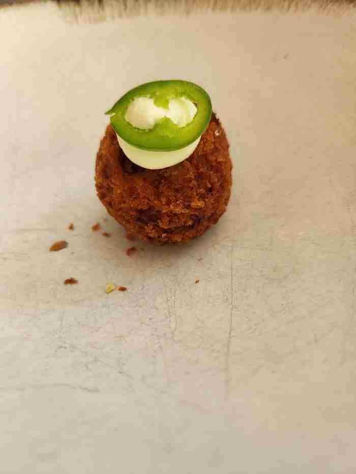 Crochette di pollo at A Pasta Bar, SOHO, Manhattan. Photo by Sora Vernikoff