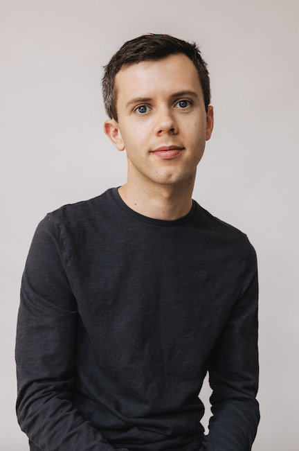 Cole Escola, playwright and star of Oh Mary! at the Lyceum Theatre. Photo by Mitch Zachary