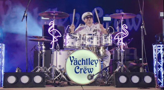 Yachtly Crew rockin' the house! Screen capture by Victoria Dammer. Courtesy achtleycrew.com