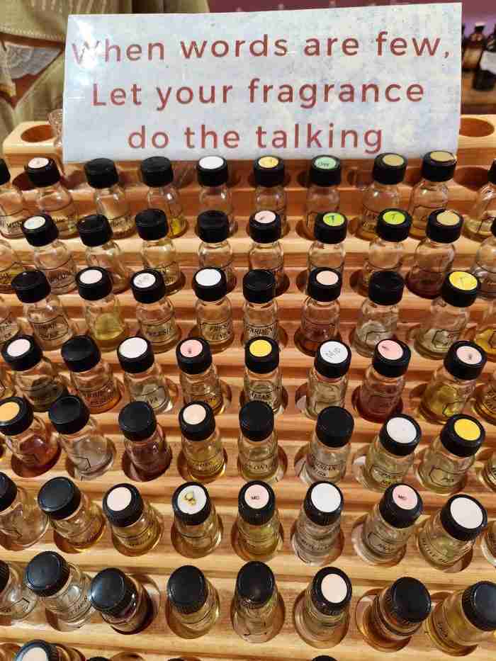 Scent Samples at the Fragrance Shop New York in New York's East Village. Photo by Sora Vernikoff
