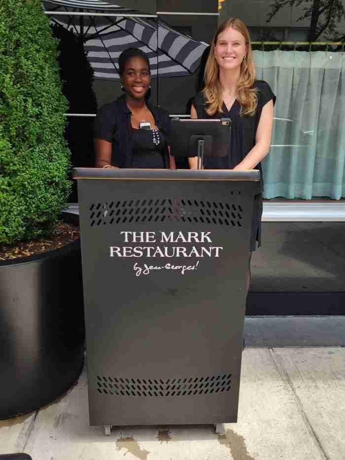 Welcoming smiles at The Mark Restaurant by Jean Georges & The Mark Bar. Photo by Sora Vernikoff