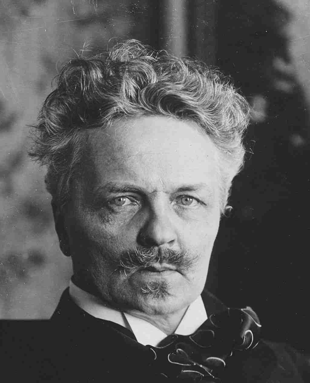 August Strindberg. Unknown source, Public domain, via Wikimedia Commons