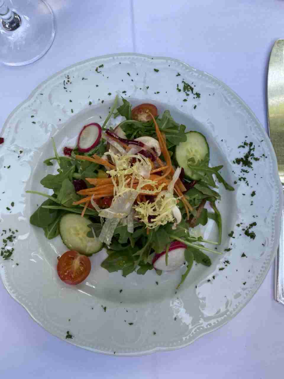 Insalata Fantasia at Barbetta Restaurant: Northern Italian Cuisine in Restaurant Row. Photo by Valèrie Blanchard